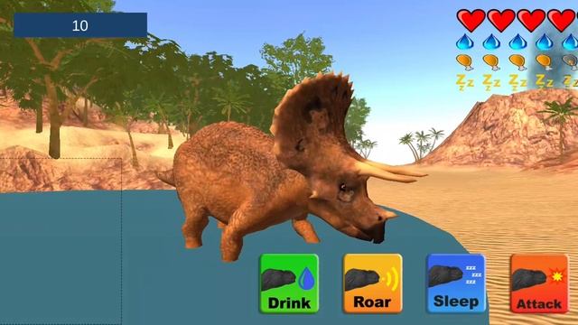 Dinosaur Sim #1 смотреть онлайн