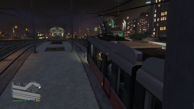 Riding the Arrow! (Tram/Light Rail System) - GTA V смотреть онлайн