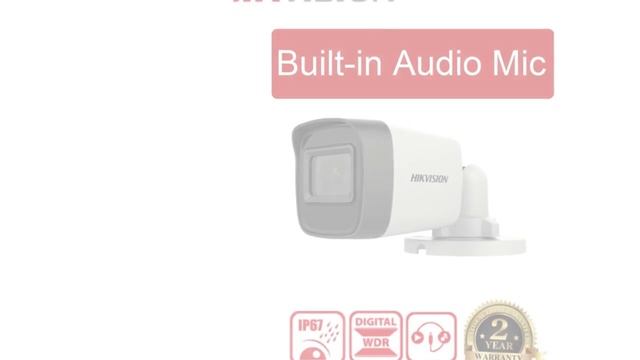 HIKVISION 4 Channel DVR with 5 MP 2 Bullet Cameras with Audio Recording + 500 GB HDD | Techno Eye смотреть онлайн