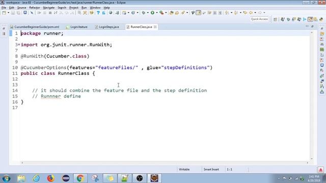 Cucumber | 04 | Login Test | Get comfortable with feature file & Step definition file|Tamil смотреть онлайн