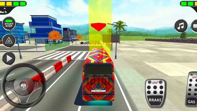 Bus Driving School : Bus Games - City Coach Bus Driving Gameplay 17 смотреть онлайн