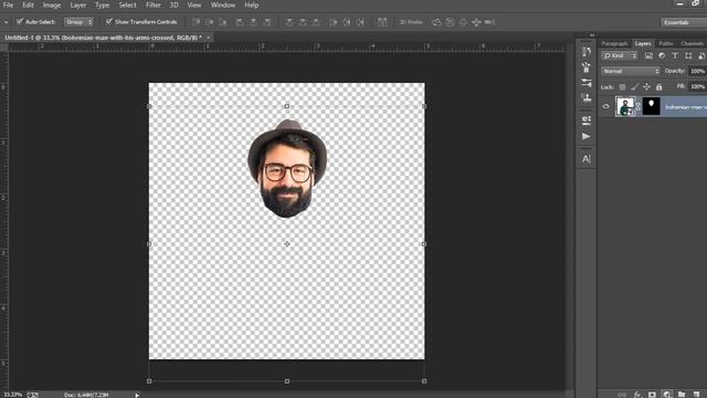 How To Convert Raster Image Into Vector in Photoshop! смотреть онлайн