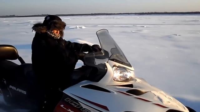Первый выезд на снегоходе смотреть онлайн