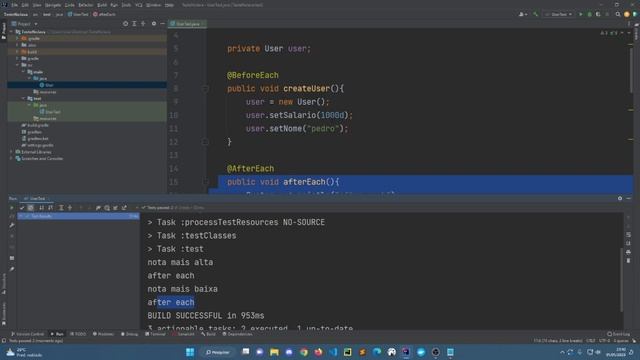 Curso de Java - Junit5 - @BeforeEach - @AfterEach - @BeforeAll - @AfterAll смотреть онлайн