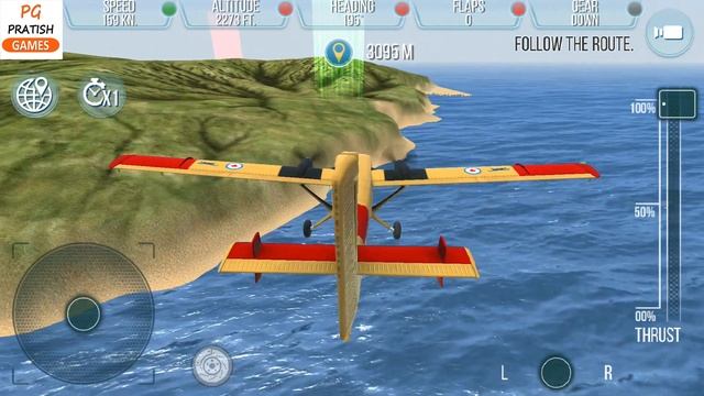 Take Off Flight Simulator - Plane Driving | Airplane Games 3D - Android GamePlay FHD смотреть онлайн