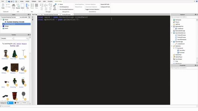 Roblox Developer Product Tutorial - Marketplace Service смотреть онлайн