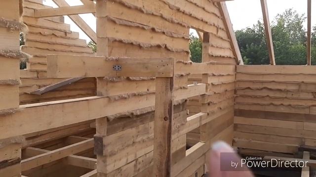 Теленок подвернул ногу -что делать? обзор строительства второго этажа! смотреть онлайн