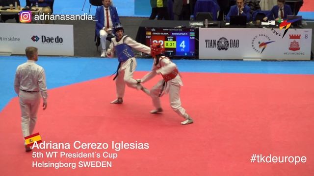 5th WT President's Cup Europe 2020 - ADRIANA CEREZO IGLESIAS смотреть онлайн