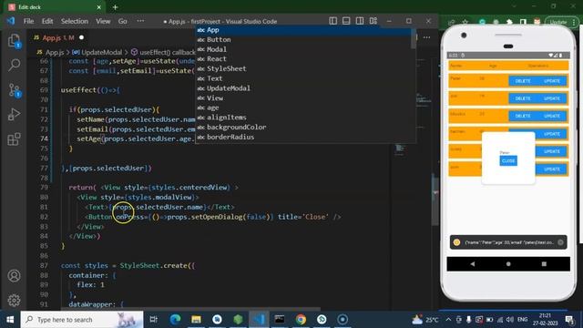 React Native tutorial in Hindi #59 API Put Method | Update with rest API смотреть онлайн