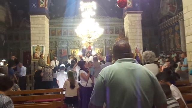 Причастие. Монастырь святого Пророка Илии