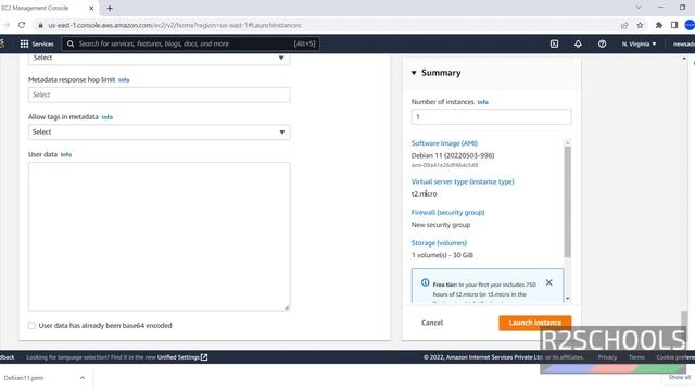 How to create and connect to AWS EC2 instance for Debian Linux смотреть онлайн