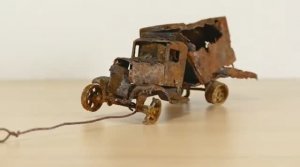 Реставрация игрушечного грузовика 1931 года!