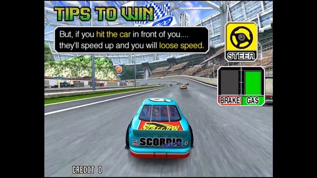 Daytona USA 2 Battle Of The Edge: Number 6 Attract Mode смотреть онлайн