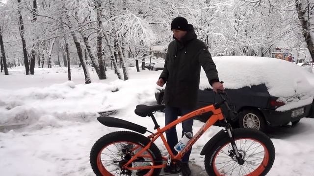 Очень дешевый фэтбайк с Aliexpress. Отзыв, обзор и переделка в электрофэтбайк.