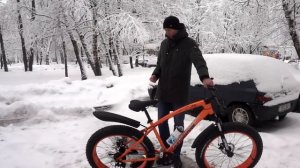 Очень дешевый фэтбайк с aliexpress. Отзыв, обзор и переделка в электрофэтбайк.