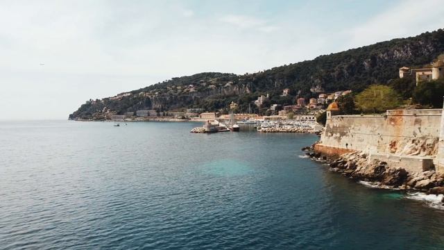 Villefranche-sur-Mer, France, French Riviera [4K Drone Views] смотреть онлайн