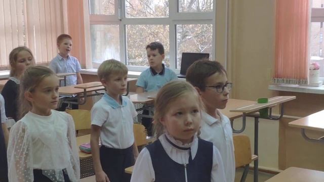 Посвящение учителям. Моисеева Н.В. с хором 2 класс смотреть онлайн