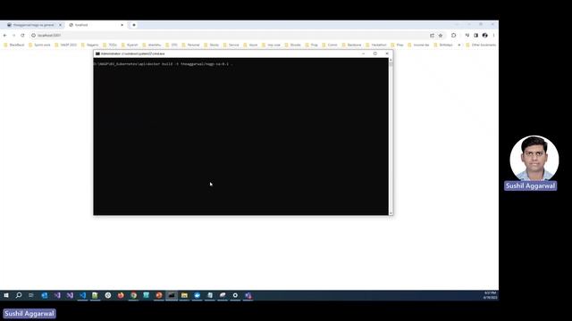 Using Docker Desktop to run node js application inside container смотреть онлайн
