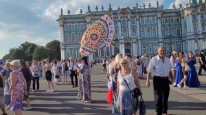Танец «Ручеёк» на Фестивале «Хороводы России» в Санкт-Петербурге, 2022
