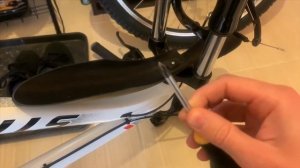 Как установить крыло велосипеда stinger