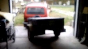 В гараж с прицепом задним ходом.