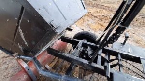 Минитрактор из мотоблока каскад.