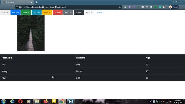 HOW TO CREATE TABLE IN BOOTSTRAP 4 (2020) | HOW TO CREATE ALERT IN BOOTSTRAP 4 смотреть онлайн