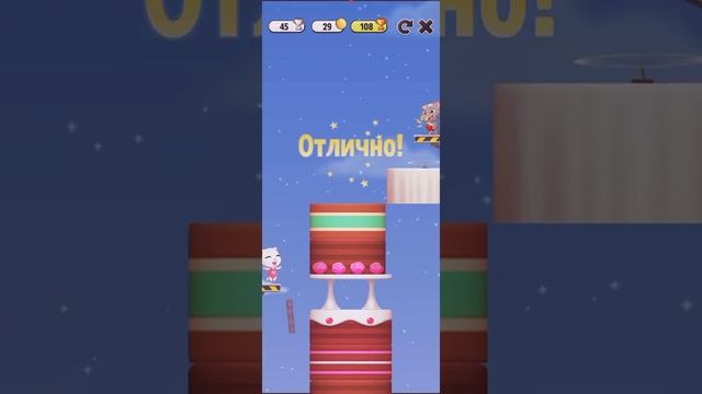 "Мой говорящий Том" игра в "Башня из тортов" смотреть онлайн