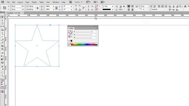 Adobe InDesign CS6 - Как закрасить объект смотреть онлайн