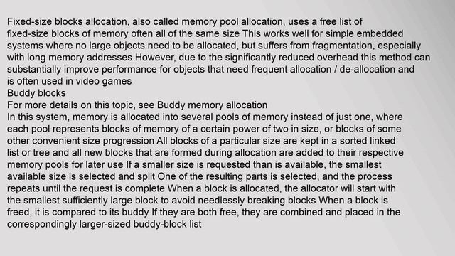 Memory management смотреть онлайн