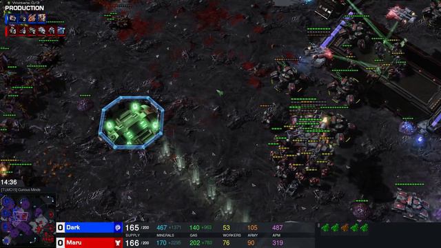 Starcraft 2 MARU Vs DARK SC2 Tournament Proleague 2022 Game 2
