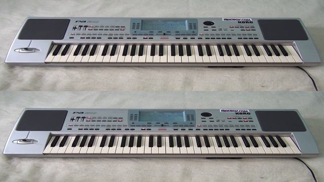 KORG PA 50 synth performing Unplugged Slow Rock music in 3D смотреть онлайн
