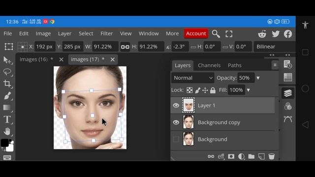 Face Swap Photopea|| Photopea Tutorial|photopea#photoeditibg