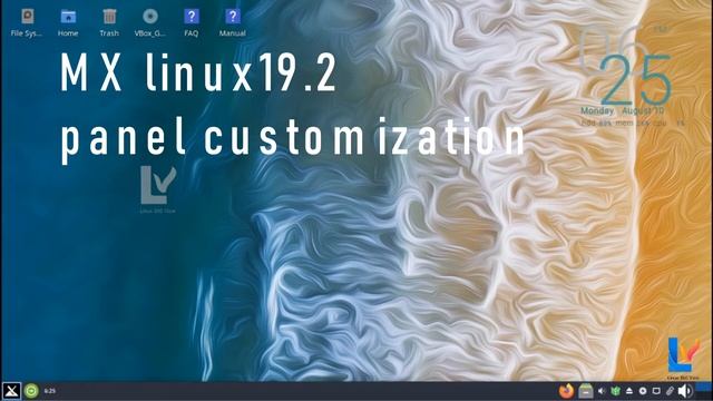 MX linux 19.2 | Icon setup | Background change | terminal | appearance customization | Desktop vie смотреть онлайн