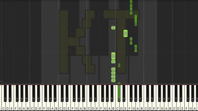 Senpai Notice Me by Random Encounters [Yandere Simulator] - Easy Mode [Piano Tutorial] (Synthesia) смотреть онлайн