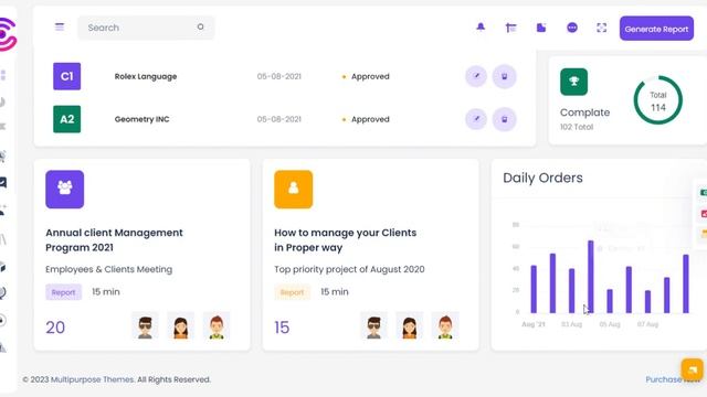 Bootstrap 5 Admin Templates Dashboard & User Interface – CRMi смотреть онлайн