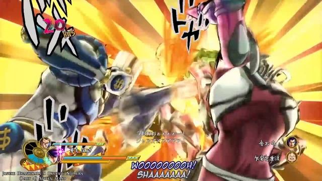 JoJo's Bizarre Adventure: Eyes of Heaven - All Dual Combo Finishers & Dual Heat Attacks [Eng Subs] смотреть онлайн