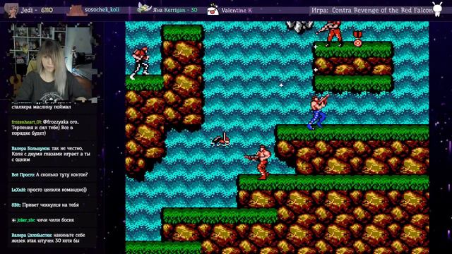 кооп с Колей Coulthard | Злой ХАК: Contra Revenge of the Red Falcon | Стрим 3 смотреть онлайн
