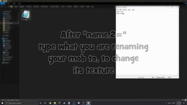 Name dependent MOB textures in Minecraft 1.16+ (Rename mobs to change the texture)