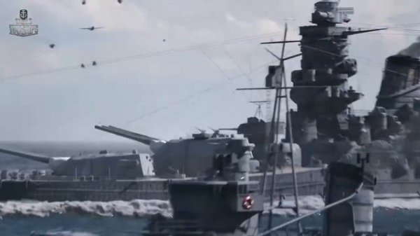 Гибель легендарного линкора Ямато World of Warships
