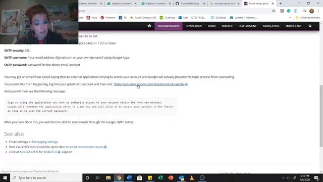 Going Online: Gmail for Outgoing Mail in Moodle (the truth about errors) смотреть онлайн