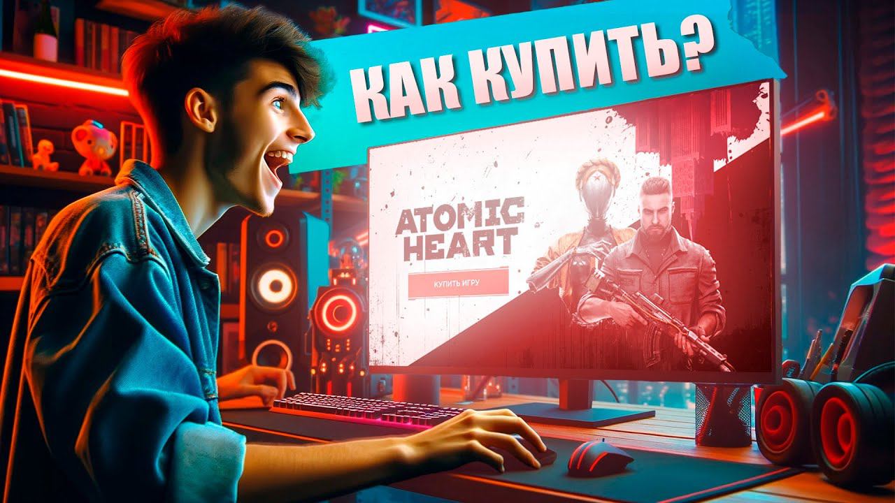 Как купить игру ATOMIC HEART?