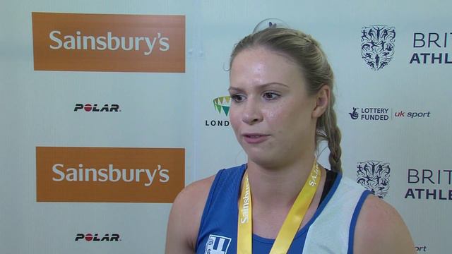 Sophie Hitchon proud of gold medal at Sainsbury's British Championships смотреть онлайн
