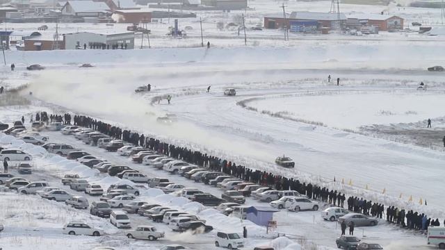 Зимние трековые гонки Черногорск 28.01.12 - VIII смотреть онлайн
