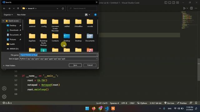i build my own notepad using chatgpt and python - chat gpt tutorial смотреть онлайн