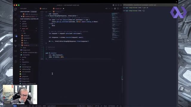 Live Coding: Example GraphQL API | Rust, Tokio, async-graphql смотреть онлайн