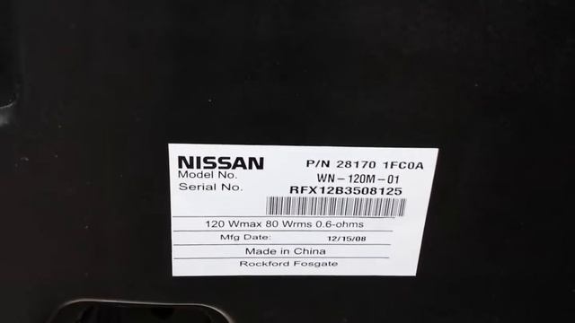 View of 2009 nissan cube krom subwoofer смотреть онлайн