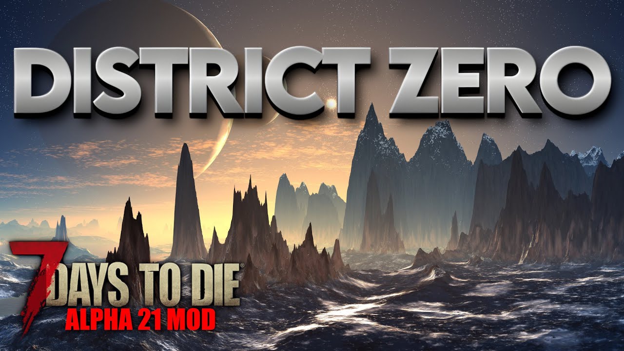 7 Day to Die. Alpha 21. Установка мода District Zero в игре. смотреть онлайн