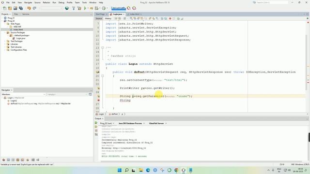 Prog 02 Servlet Request Dispatcher Interface смотреть онлайн