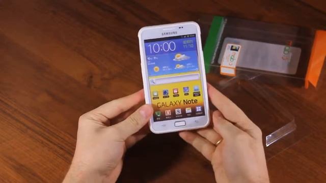 Белый чехол накладка для Galaxy Note I9220 Bling Bling смотреть онлайн